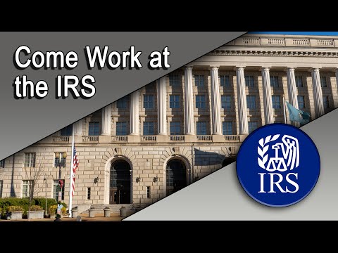 Come Work at the IRS