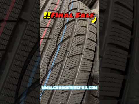 245 60 R18 Winter Tire  Cheap ! Cheap ! Cheap! #calgaryalbertacanada#winterdriving #tires #driver