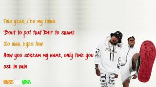 Chris Brown & Tyga - Girl You Loud [LYRIC VIDEO]