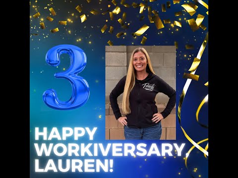 Lauren 3 Years!