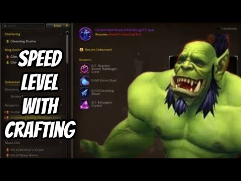 SPEED LEVEL WITH CRAFTING: HOW DOES IT WORK & WHICH PROFESSIONS ARE THE BEST TO USE: WAR WITHIN