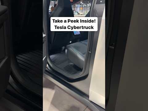 Take a Peek Inside! Tesla Cybertruck