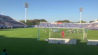 栃木SCシュートシーン① VS横浜FC