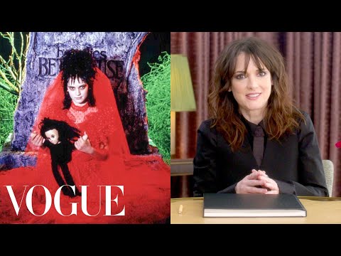 Winona Ryder Breaks Down 15 Looks, From Beetlejuice to Stranger Things | Life in Looks | Vogue