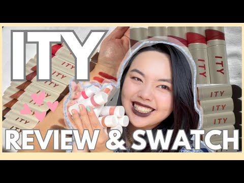 ITY Soft Matte Lip Mud Review and Swatches!