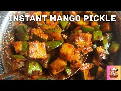 Instant Yummy Mango Pickle 😋💥 மாங்காய் ஊறுகாய் செய்வது எப்படி❓#mangopickle #mangorecipe #pickle