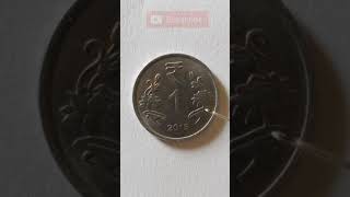 New 1 rupees coin VS water drop #shorts