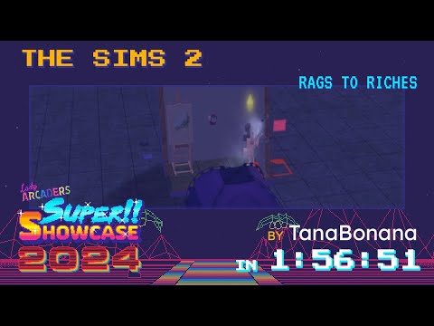 #LASS2024 - The Sims 2 (Rags to Riches) in 1:56:51 [w/ TanaBonana]