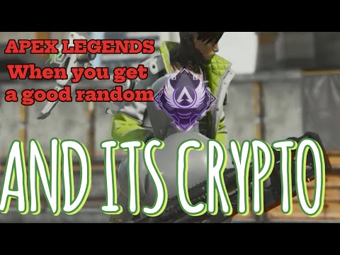 RARE APEX LEGENDS EVENT!!!! (I actually got a good random….AND ITS CRYPTO)