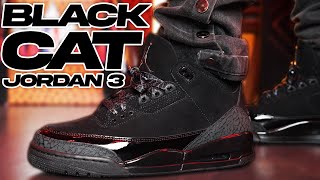 Air Jordan 3 “ Black Cat ” Review and On Foot