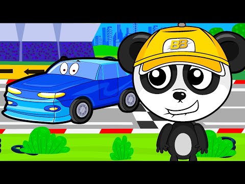 Educational Car Animations: Learn Safety Road Rules with The Racing Car