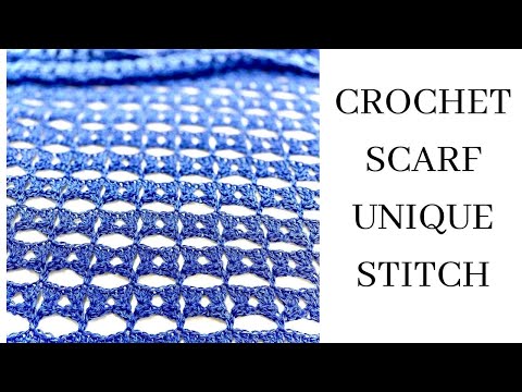 Crochet Unique Scarf