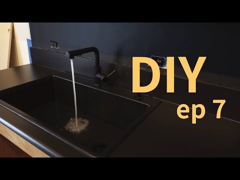 DIY granite countertops | Matte paint finish