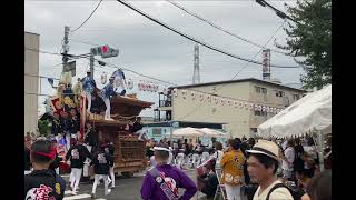 #だんじり祭 #令和六年#祭り好きな人と繋がりたい#南近義貝塚だんじり試験曳き#９月２９日　#窪田