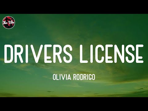 Olivia Rodrigo - drivers license (Lyrics)