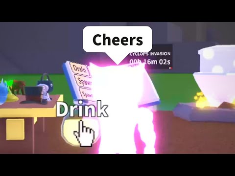 Stronk Cat Made Funny Potions in Roblox Wacky Wizards