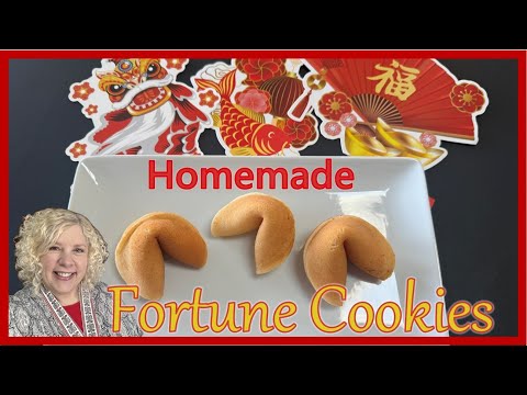 HOMEMADE FORTUNE COOKIES #fortunecookies #homemade #cookies #fortunes #chinesecookies #funrecipes