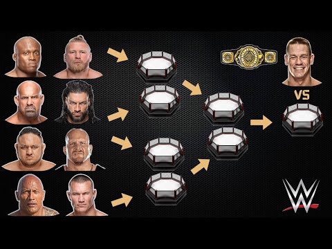 Full Tournament | The Eight Men Fight It Out For WWE Title Match