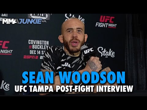 Sean Woodson: I'm a 'Bad Matchup' for Ilia Topuria 'He's Too Small' | UFC Tampa