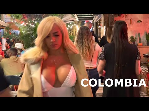 Medellin's Most Attractive Nightlife District 🇨🇴 Colombia