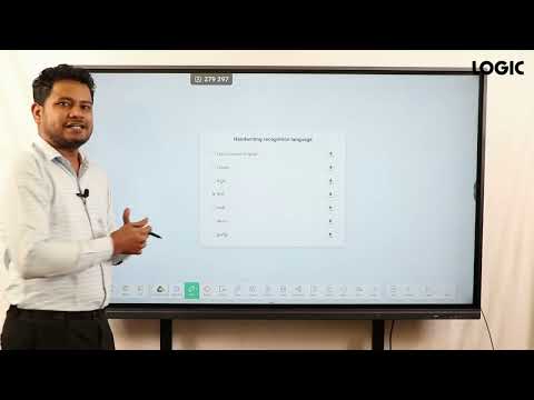 Logic Interactive Displays - FX Series Demo | Multi Language Recognition