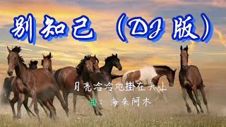 别知己DJ版*＆高音质音乐＃卡拉ok动态歌词＃canciones china eomanrico#