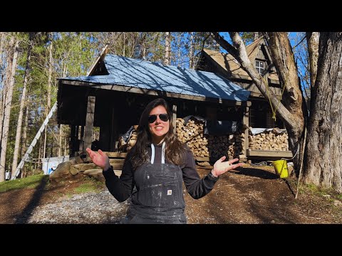 Spring At The Off-Grid Cabin!