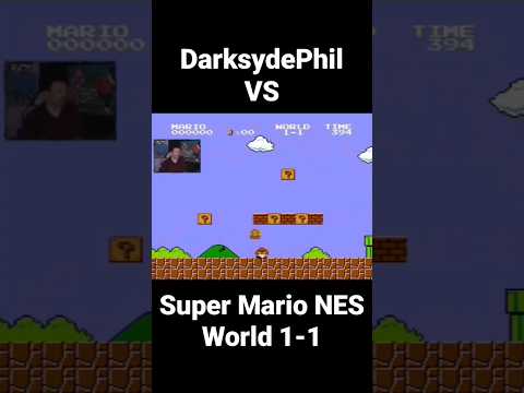 DarksydePhil playing Super Mario (NES) World 1-1 #dsp #darksydephil #dspthrowback