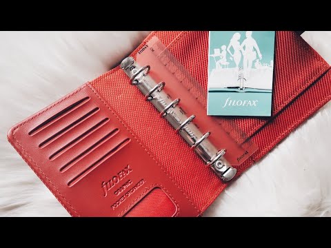 Filofax Graphic Burnt Orange Pocket size 😱 My Latest Collection! (Planner Rare)