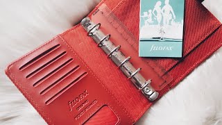 Filofax Graphic Burnt Orange Pocket size 😱 My Latest Collection! (Planner Rare)