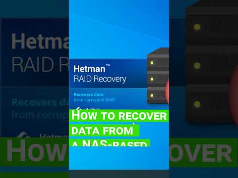 How to recover data from a RAID system built on a Seagate NAS device - the Black Armor model #short
