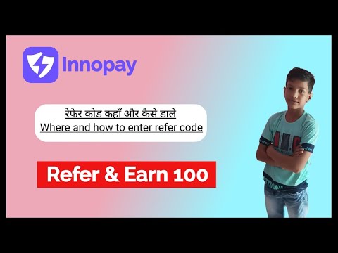 Innopay Referral Code | Innopay App Refer & Earn | Innopay App Refer Code | Get 100 Points Per Refer