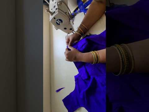 హుక్స్ పట్టి  కాజపట్టి చేతులు కుట్టడం #stitching #cuting #tailoringtips #tailor #fashion #shorts