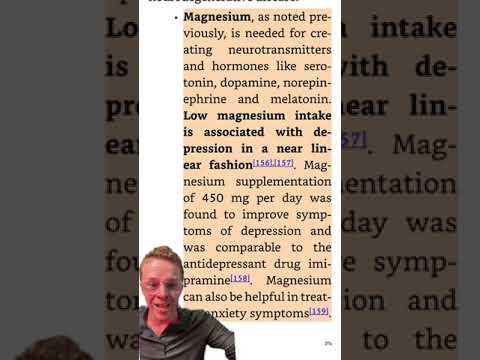 Magnesium for depression and anxiety #magnesium #depression #anxiety #mentalhealth