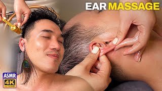 ASMR 🔥 Relaxing Ear Massage for Incredible Sleep! | No Talking for Sleep