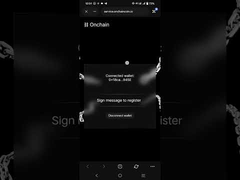 HOW TO CONNECT YOUR WALLET WITH ONCHAIN