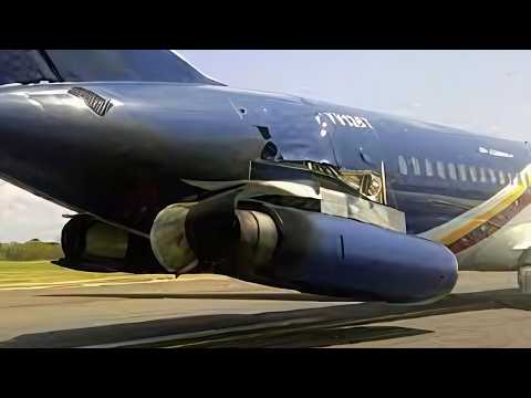 McDonnell Douglas DC-9 Lands TOO HARD