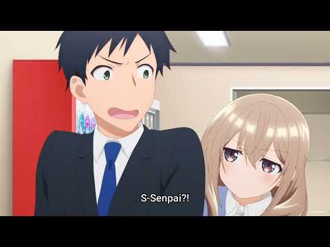 Katase - san gives cookies to shinozaki takuma | My tiny senpai episode 2 |