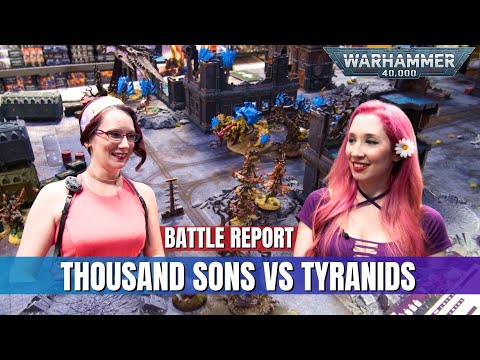 Thousand Sons vs Tyranids 40K Battle Report! Happy Easter!