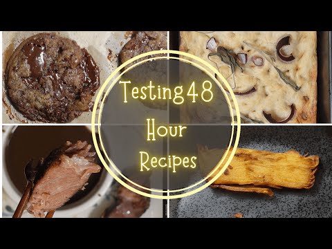 I tried a bunch of 48 hour recipes to see if they were worth it