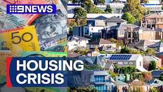 Housing affordability in Queensland plummets to new lows | 9 News Australia