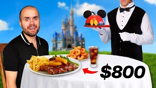 I let Disney World employees pick my meals for 5 days ($800 Challenge)