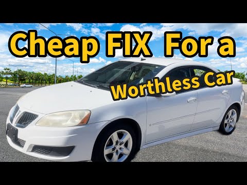 How I Fixed this Pontiac For Less Than 500 Bucks