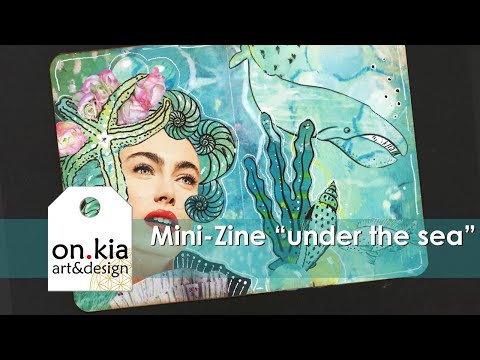 Mini-Zine "under the sea "