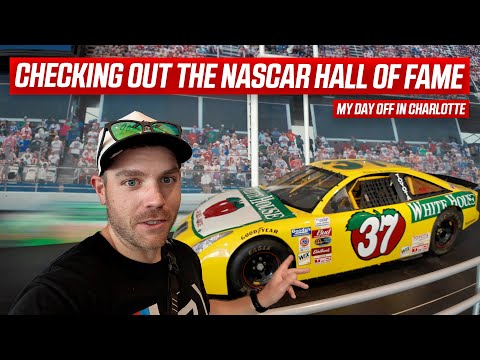 Being a NASCAR nerd at the hall of fame