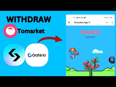 How to Withdraw TOMARKET Tokens To CEX | Gate.io | Bitget | Full Method