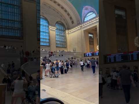 Grand Central Terminal: New York City’s iconic transportation hub since 1913! #travel #nyc