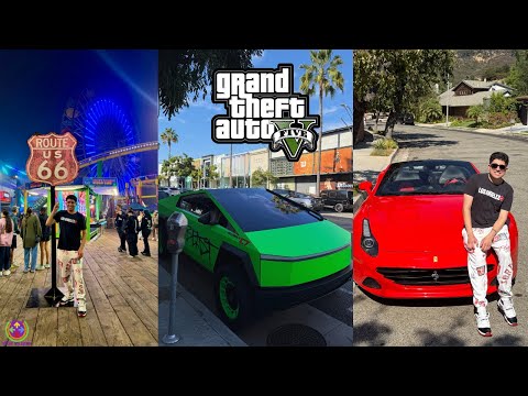 LIVING IN LOS SANTOS CITY - GTA 5 in REAL LIFE !!