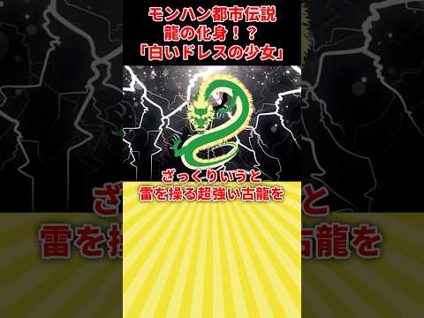 【モンハン未解明の謎】白いドレスをまとう少女