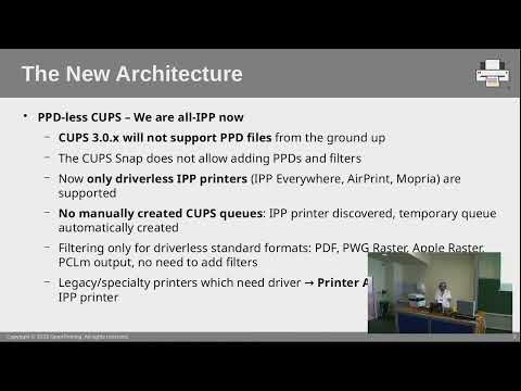 LAS 2023 -  New Printing GUIs: GNOME Control Center and Common Print Dialog Backends